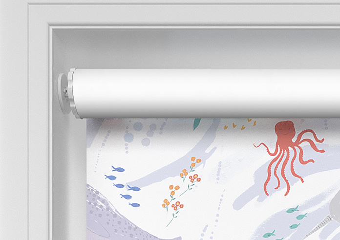 Mermaids, Ocean Blues - Twist&Fit Roller Blind - Image 10